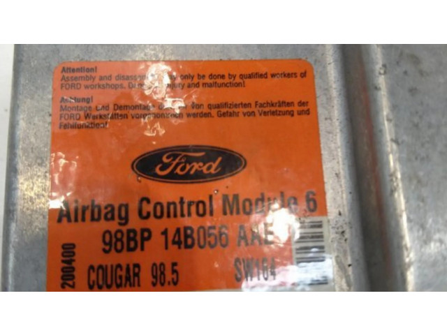 Блок подушек безопасности 98BP14B056AAE, 610958720006   Ford Cougar