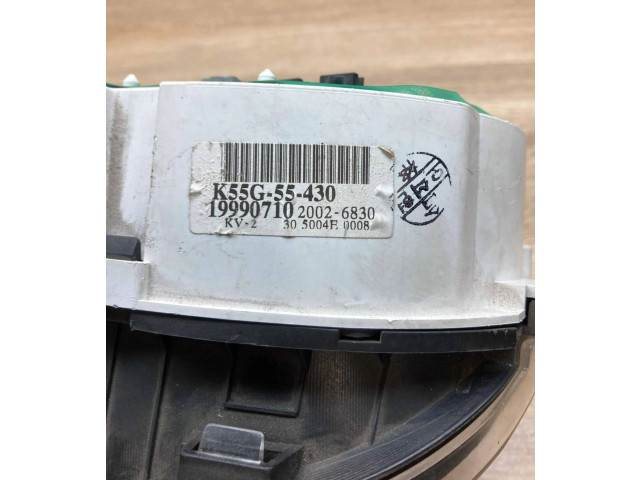 Панель приборов K55G55430, 19990710   Mazda 626       