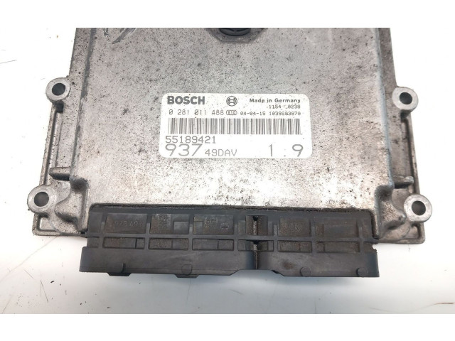 Řídící jednotka 55189421   Alfa Romeo 147 2004