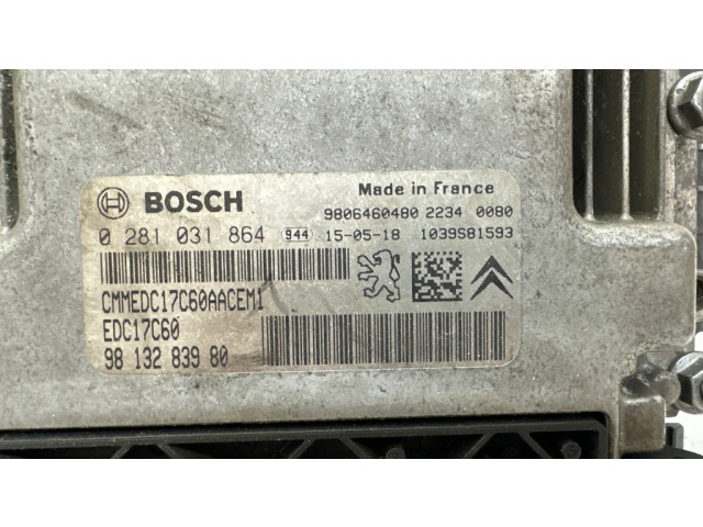Řídící jednotka 9806460480, 9813283980   Citroen C4 Grand Picasso 2016