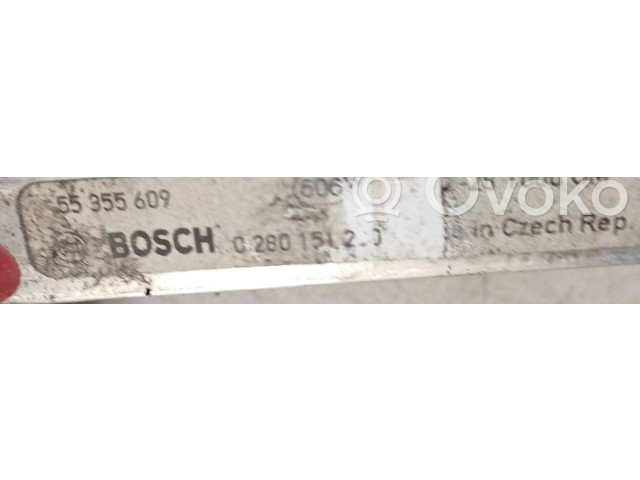 Vstřikovací lišta 55355609, 0280151210   Opel Zafira C     