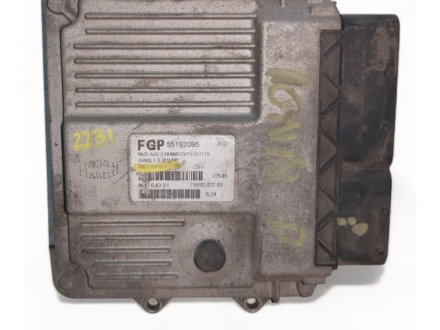 Řídící jednotka 55192095, 55192095   Suzuki Ignis 2004