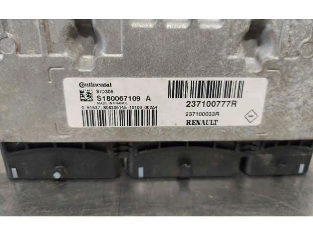 Блок управления двигателем Блок управления 237100777R   Renault Megane II