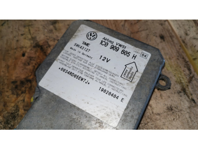 Блок подушек безопасности 1C0909605H   Skoda Superb B5 (3U)