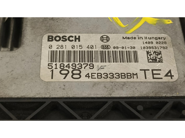 Řídící jednotka 51849379, 4EB333BBM   Fiat Bravo 2009