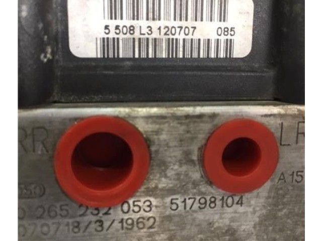 Блок АБС 51798104, 0265232053   Fiat  Punto Evo   -  года