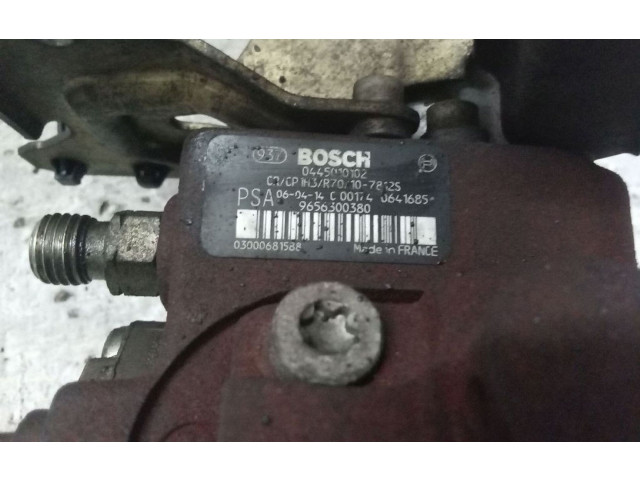 Vstřikovací čerpadlo 9656300380, 0445010102   Peugeot Bipper     