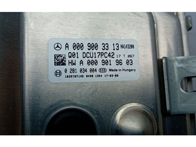 Блок управления A0009003313   Mercedes-Benz C W205