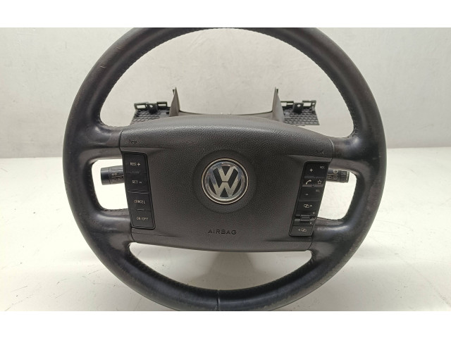 Руль Volkswagen Touareg I  2002 - 2010 года 4E0905852D, 05852503      