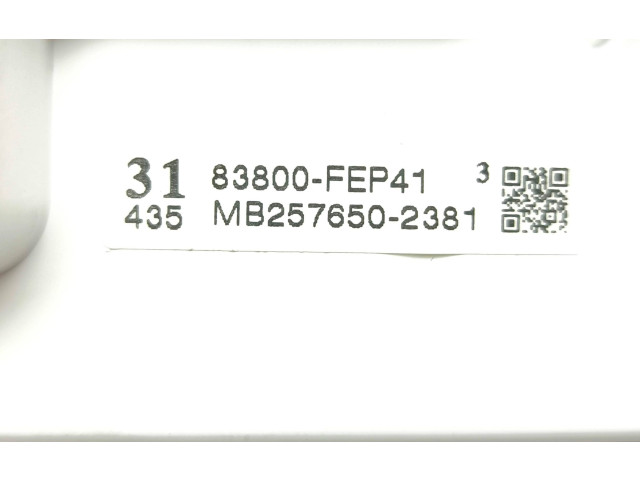 Přístrojová deska  Toyota Corolla E210 E21 2022 83800FEP41, MB2576502381  