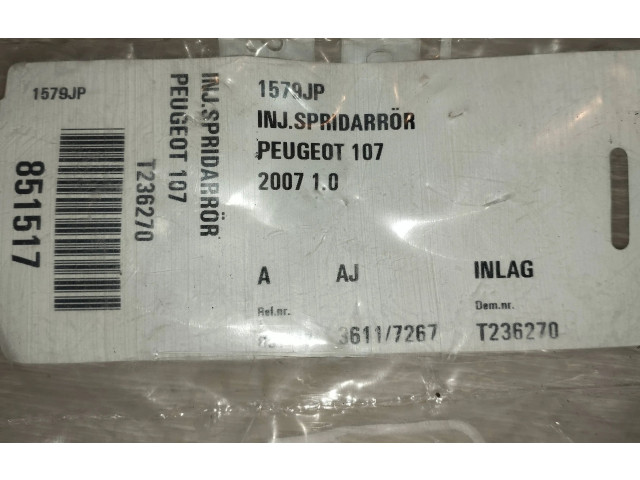 Vstřikovací lišta 238140Q010A, 2381400010A   Peugeot 107    1KR 