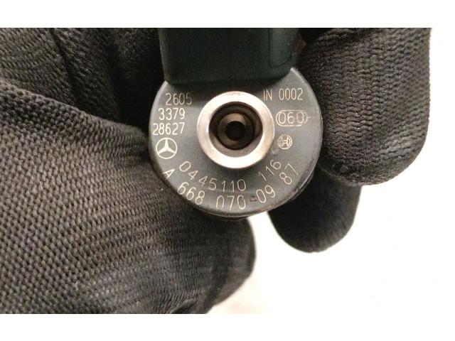 Vstřikovač A6680700987, 0445110116BOSCH   Mercedes-Benz A W168    668942 