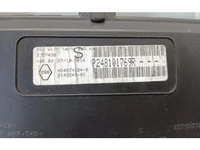 Přístrojová deska  Renault Kangoo I 2010 P248101769R  