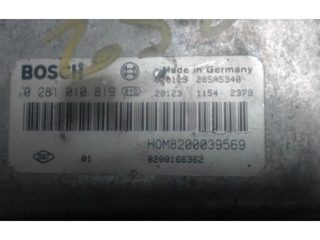 Блок управления 8200218613, 8200218613   Renault Megane I