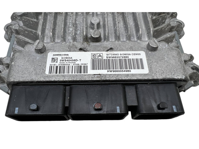 Řídící jednotka 9660054980, 5WS40458DT   Citroen C4 I 2006