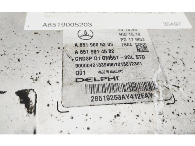 Блок управления двигателем ECU    A6519005203   Mercedes-Benz CL C215