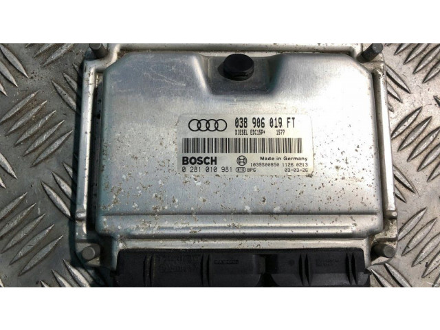 Блок управления двигателя 038906019FT   Audi A3 S3 8L