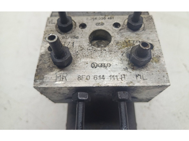 Блок АБС 8E0614111H, 0265220481   Audi  A6 S6 C5 4B  1997 - 2005 года