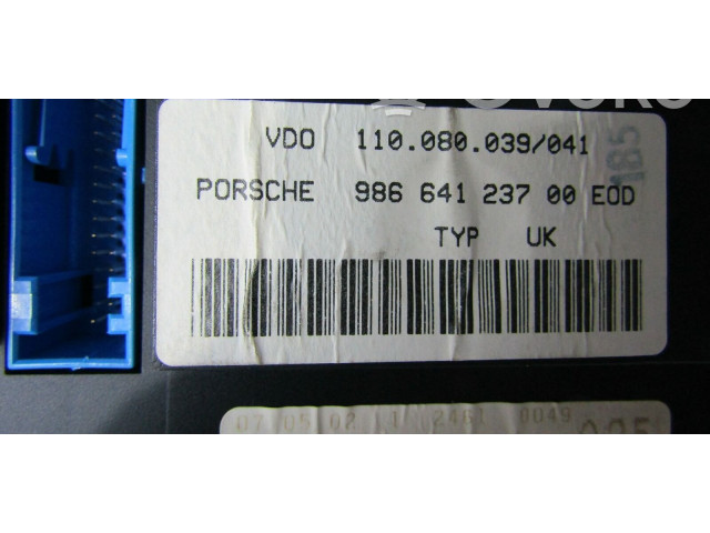 Přístrojová deska  Porsche Boxster 986 2002 98664123702  