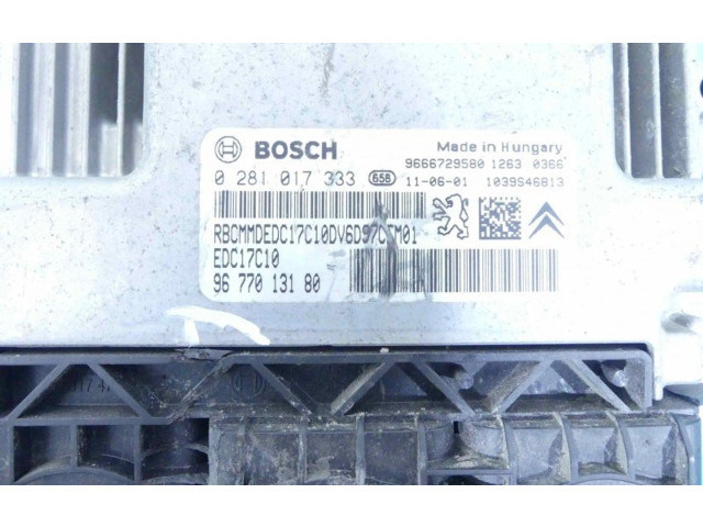 Řídící jednotka 0281017333, IMPRK1111048   Citroen C3 Picasso 2012