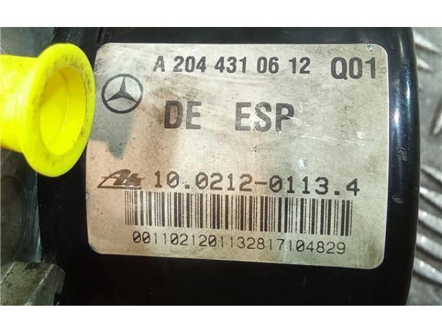 ABS Steuergerät A2044310612, 10021201134   Mercedes-Benz C W204 2007