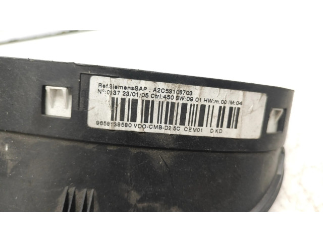 Přístrojová deska  Peugeot 407 2004 9658138580, A2C53106703  