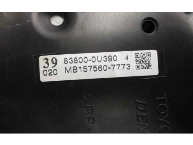 Přístrojová deska  Toyota Yaris 2015 838000U390  