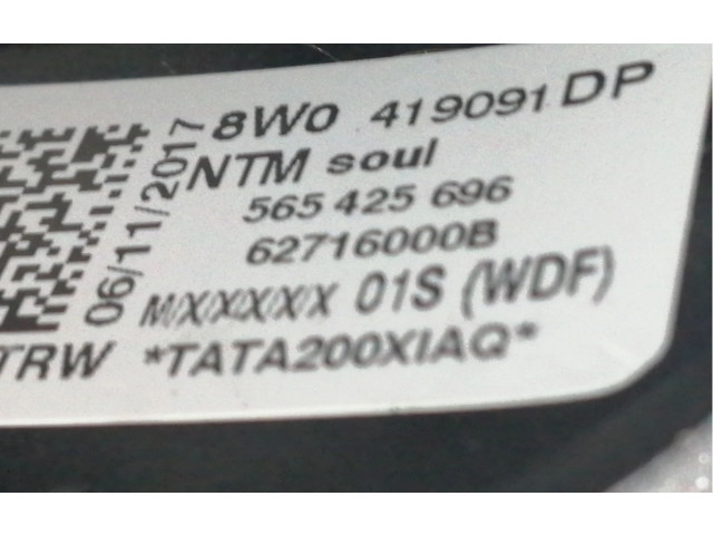 Volant Audi A4 Allroad B9 2018 4M0419689K, 8W0419091DP  