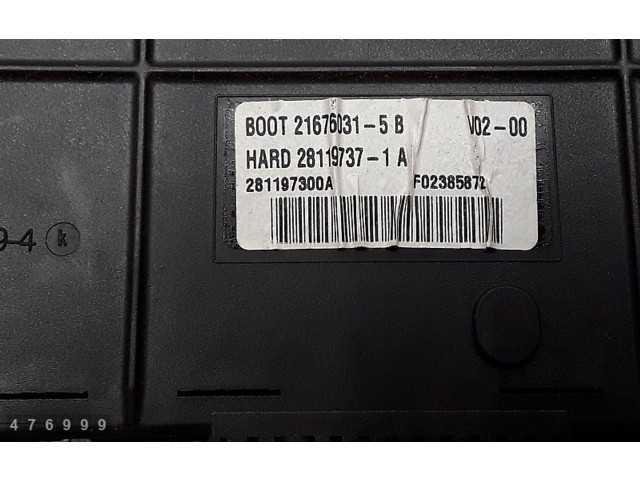   Pojistková skříňka 9663510380   Peugeot 307 CC 2008