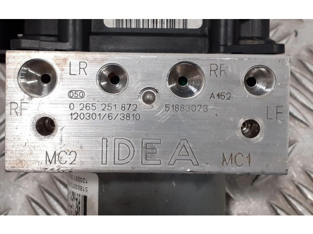 Jednotka ABS 51883073, 0265951762   Lancia Musa 2012