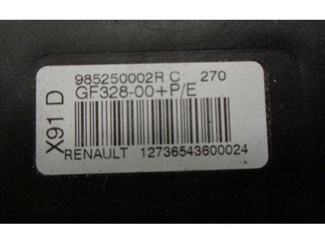 Надувная подушка для пассажира 985250002R   Renault  Laguna III  2007 - 2015 года