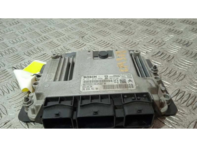 Блок управления двигателя 9663476180, 0281012980   Citroen C4 I Picasso