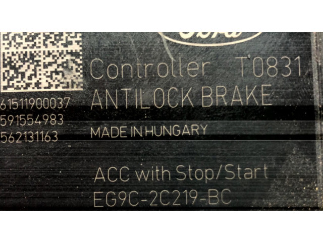 Jednotka ABS EG9C2C219BC, EG9C2C405EC   Ford Mondeo MK V 2017