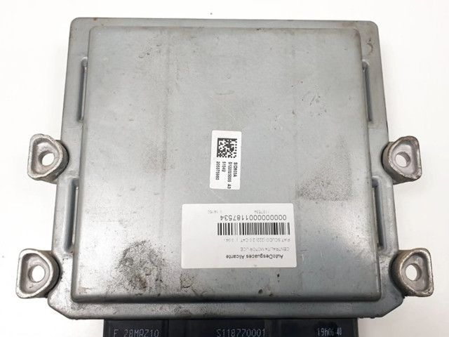 Блок управления двигателя 5WS40899A, 9667115080   Fiat Scudo