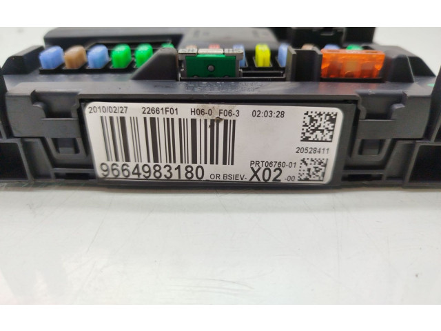   Pojistková skříňka 9664983180   Citroen C3 2010