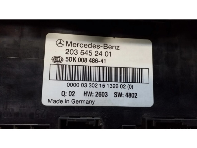 Блок комфорта 2035452401, 5DK008486   Mercedes-Benz C W203   