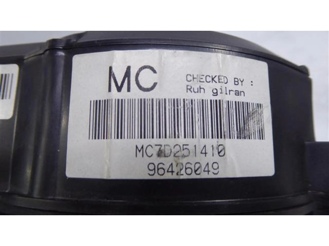 Přístrojová deska  Chevrolet Kalos 2005 MC7D251410  