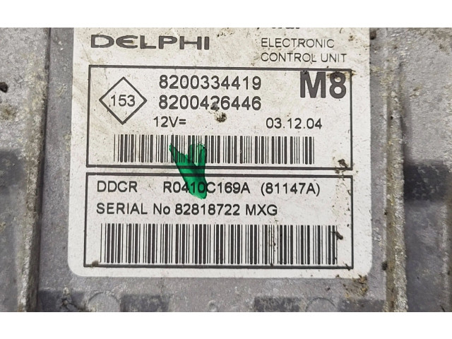 Řídící jednotka 8200334419   Nissan Micra 2005