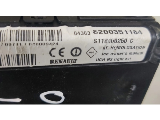 Блок комфорта 8200351184   Renault Scenic II -  Grand scenic II   