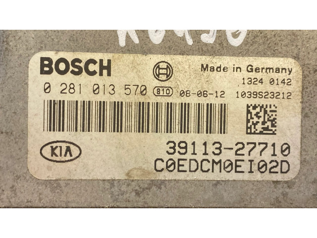 Řídící jednotka 3911327710, 1039S23212   KIA Ceed 2008