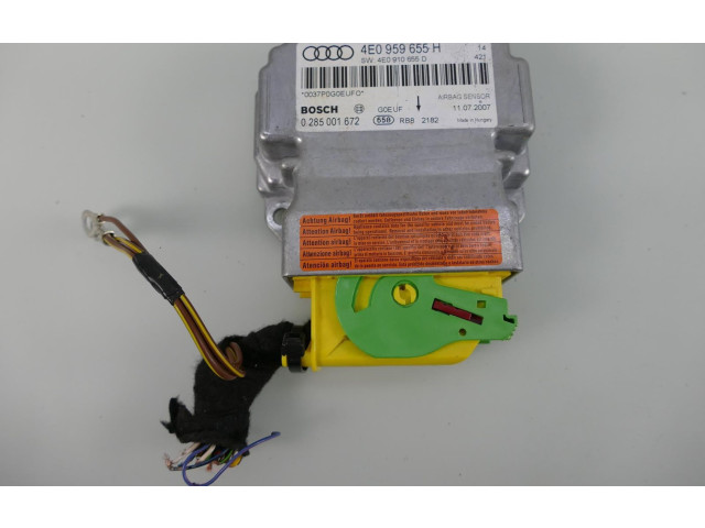 Блок подушек безопасности 4E0959655H   Audi A8 S8 D3 4E