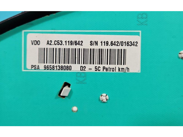 Přístrojová deska  Peugeot 407 2007 9658138080, IMPRK1431889  