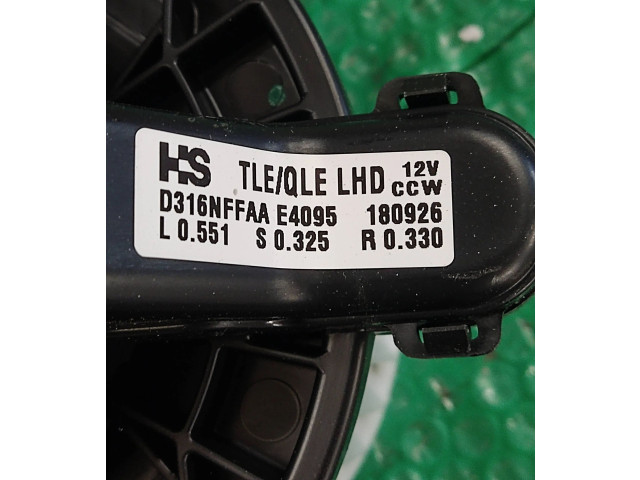 Вентилятор печки    0551S0325, 180926   Hyundai Tucson TL