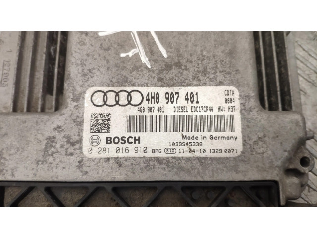 Řídící jednotka 4H0907401, 4G0907401   Audi A8 S8 D4 4H 2011