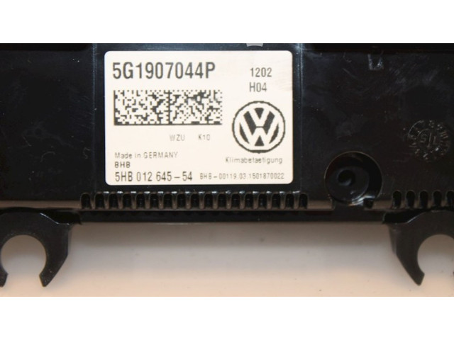 Блок управления климат-контролем 5G1907044P, 5G0907044AQWZU   Volkswagen Cross Touran II
