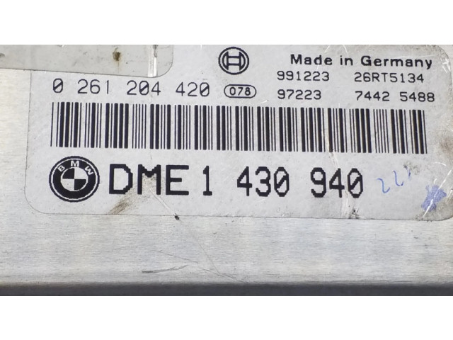 Řídící jednotka 1430940, 0261204420   BMW 3 E36 1999