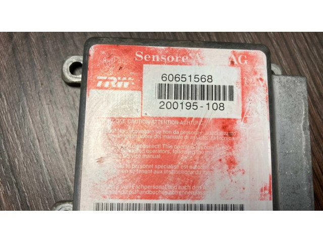 Блок подушек безопасности 60651568   Alfa Romeo 166