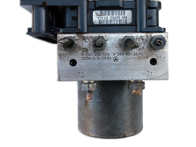 Jednotka ABS 0265231034, 0044319212   Mercedes-Benz A W169 2012