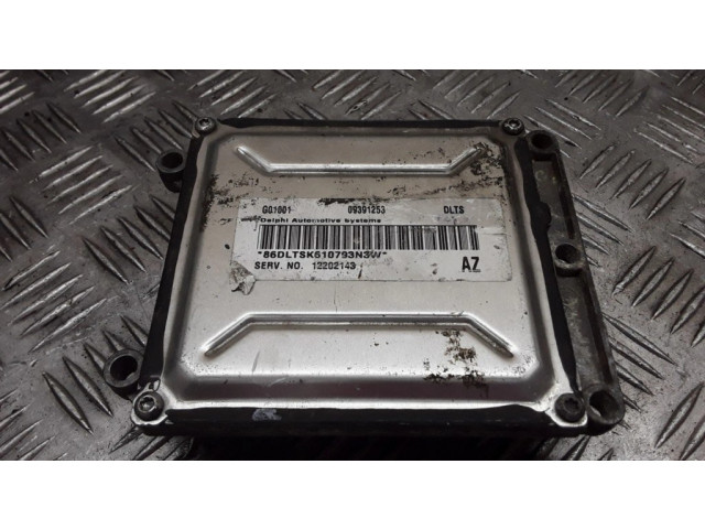 Блок управления двигателя 09391253, 12202143   Opel Vectra C