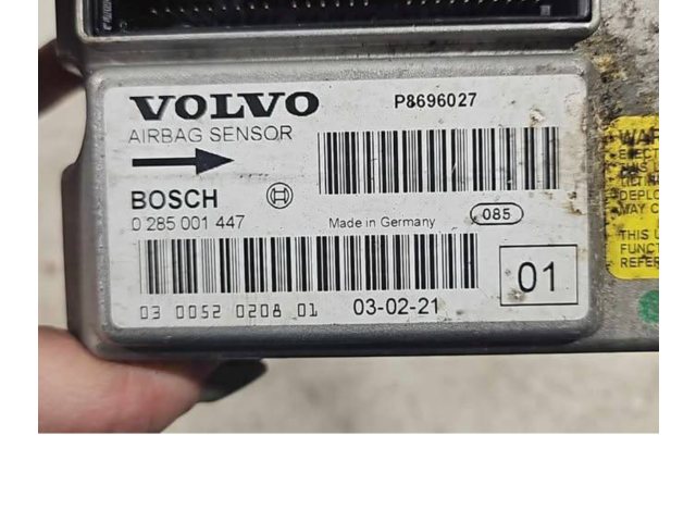 Блок подушек безопасности P8696027, 0285001447   Volvo XC90
